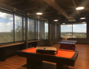 Graber Screen Shades Commercial game room